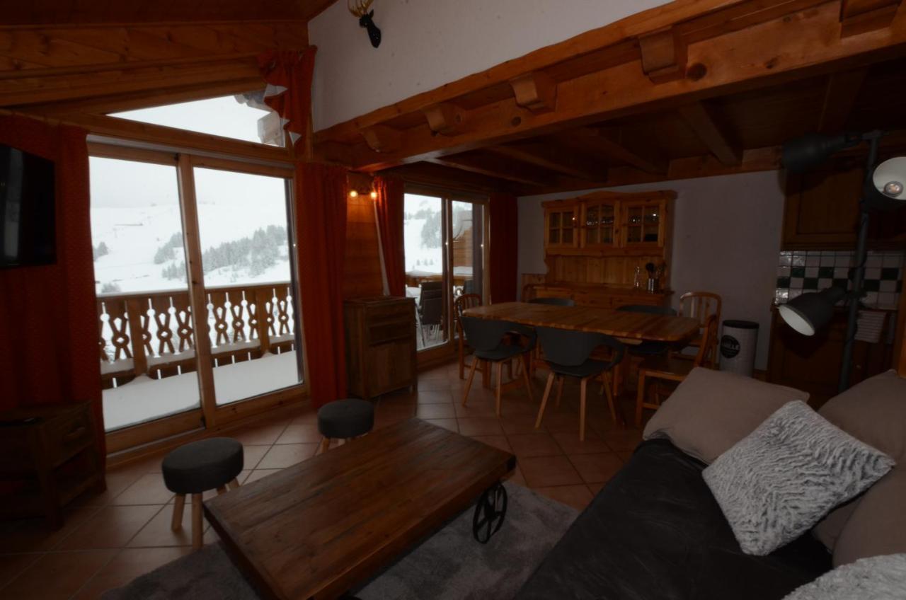 Chalet A, Village Des Lapons Les Saisies, 3 Chambres Et 1 Espace Nuit Mezzanine Dış mekan fotoğraf